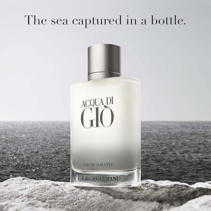 GIORGIO ARMANI Acqua Di Gio By For Men. Eau De Toilette Spray 3.4 Ounces