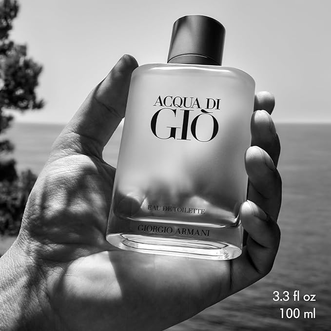 GIORGIO ARMANI Acqua Di Gio By For Men. Eau De Toilette Spray 3.4 Ounces